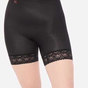 Ruby Ribbon Boy Short with Lace